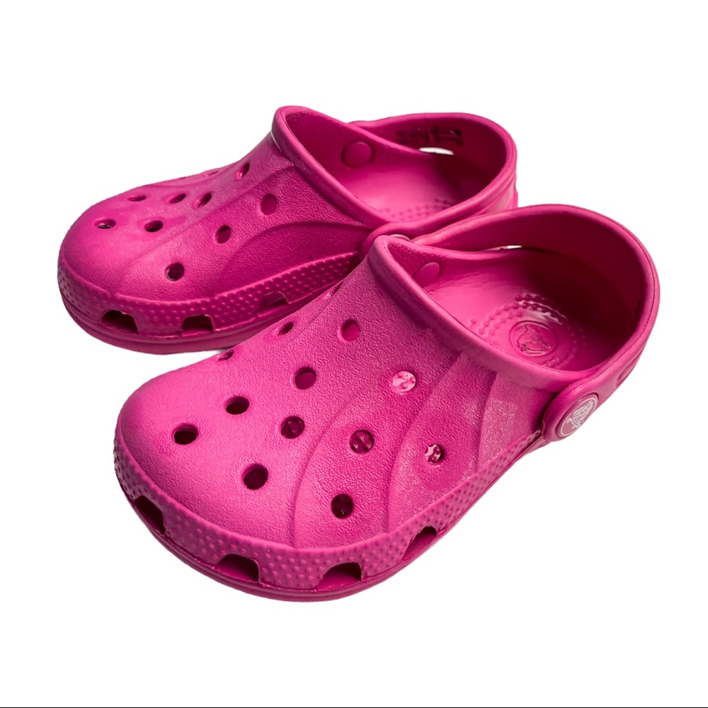 Crocs Kids Bubble Gum Pink Clogs Size 8 / 9 C
